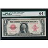 Image 1 : 1923 $1 Legal Tender Note PCGS 64EPQ