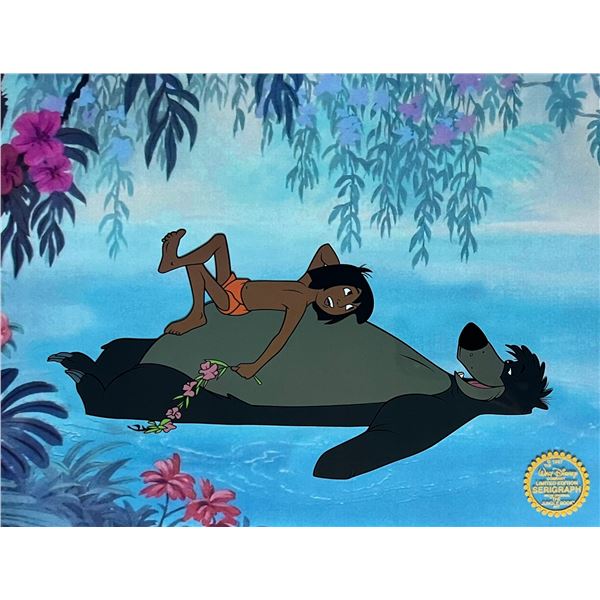 Disney The Jungle Book Sericel Mowgli & Baloo