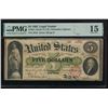 Image 1 : 1862 $5 Legal Tender Note PMG 15