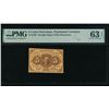 Image 1 : 5 Cent First Issue Fractional PMG 63EPQ
