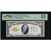 Image 1 : 1928 $10 Gold Certificate PCGS 53
