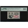 Image 1 : 25 Cent Fifth Issue Fractional PMG 64EPQ
