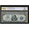 Image 1 : 1899 $5 Chief Mule Silver Certificate PCGS 25