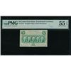 Image 1 : 50 Cent First Issue Fractional PMG 55EPQ
