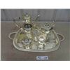 Image 1 : 6 Piece Silver Tea Set