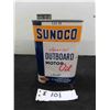 Image 1 : Sunoco Outboard Motor Oil Quartz Can