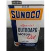 Image 2 : Sunoco Outboard Motor Oil Quartz Can