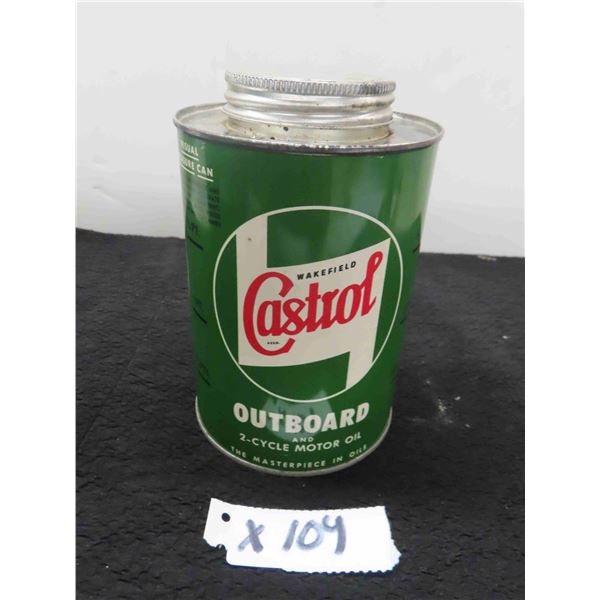 Castrol Outboard Quartz Oil Can