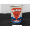 Image 1 : Oilzum 2 Cycle Motor Oil Tin + Cardboard Quartz Can with Product