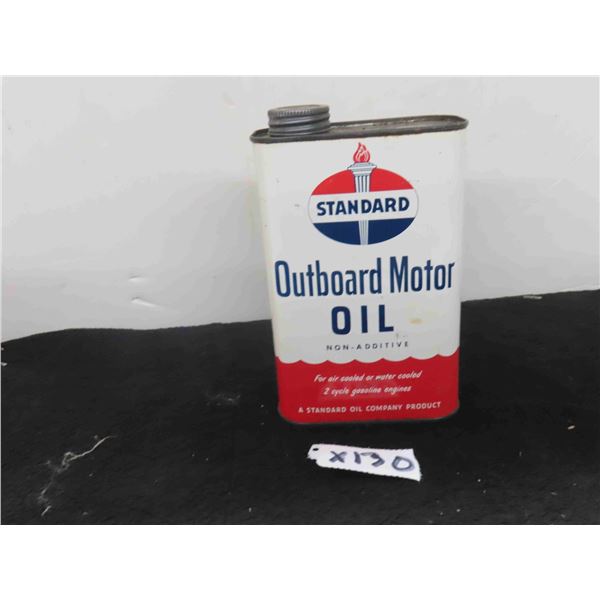 Standard Outboard Motor Oil Quartz Can