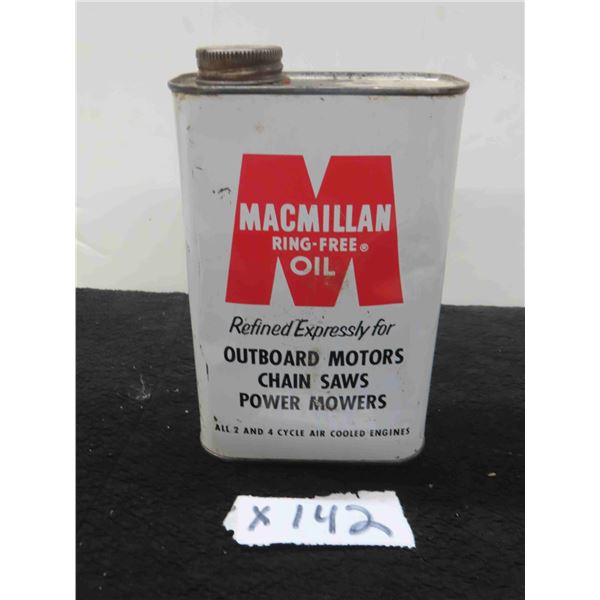 MacMillan Outboard Motor Oil Quartz Can