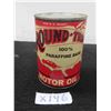 Image 1 : Round Trip Motor Oil Quartz Reproduction Can 