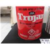 Image 2 : (2) One Gallon Antifreeze Tins with Product - Polar & Trojan 