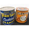 Image 2 : (4) Planters Peanuts 4 OZ Tins 