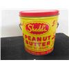 Image 5 : (2) Peanut Butter 5LBS Tins with Lids and Handle - Swifts & Shedds