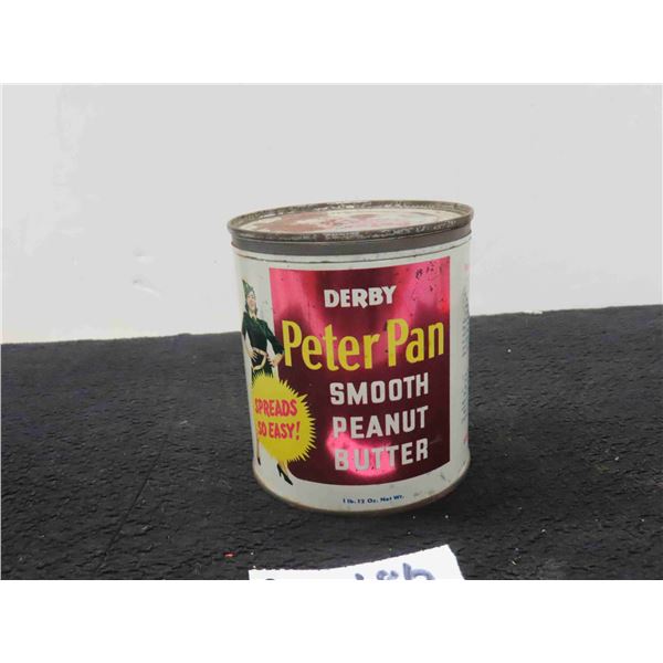 Derby Peter Pan 1LBS 12 OZ Peanut Butter Tin 