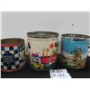 Image 4 : (3) Peanut Butter & Jam Tins - Checker Jam , Barbours Peanut Butter ,