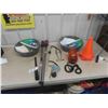 Image 1 : Various Automotive Items : Oil Changing Kit , Lights , Pylons , Plus