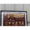 Image 2 : Framed Prime Ministers of Canada Poster & Rare Einstein Picture 