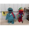 Image 1 : Light Up Elmo 28'' & Light Up Cookie Monster 30''