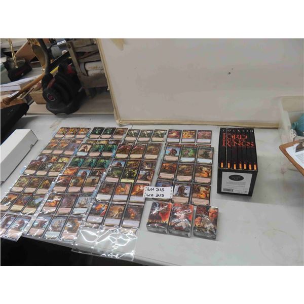 Lord of the Rings Books 1-7 , Collector Cards , World Warcraft Cards