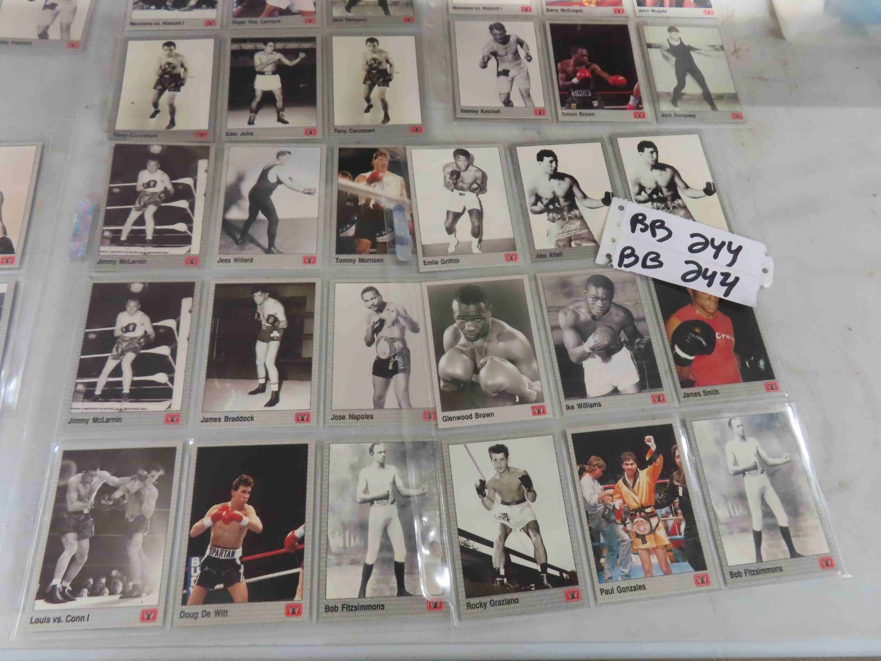 74 Boxing Cards from 1991