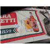 Image 4 : Birra Moretti Banner 23'' x 58'' , Fancy Suspender Shorts 