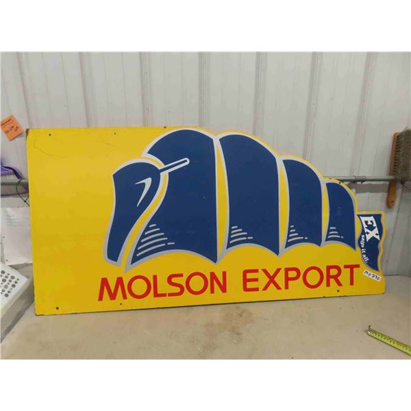 Molson Export Wood Sign 30'' x 60''