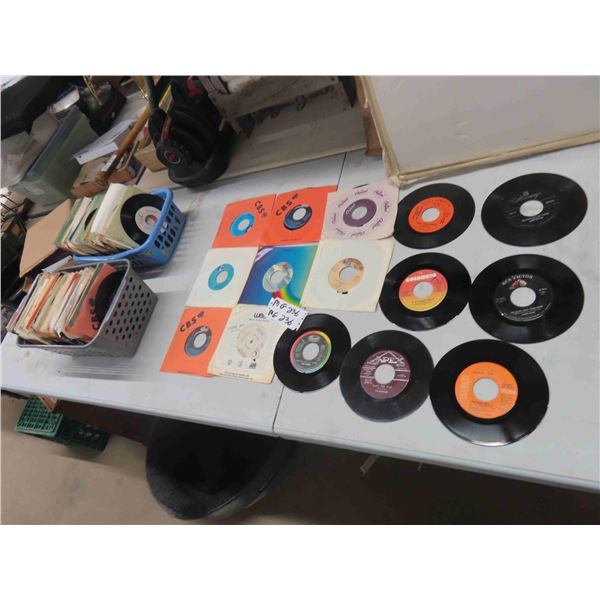 Quantity of Jukebox 45 Records : Country, Rock & Soft Listening