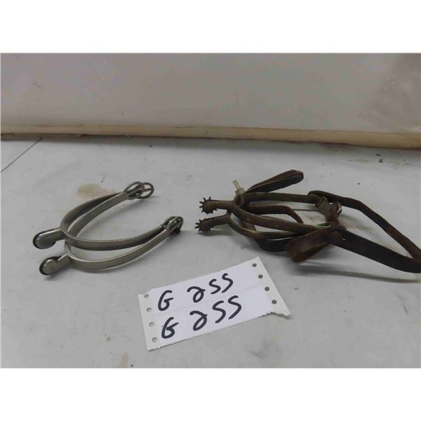 2 Sets of Military Spurs