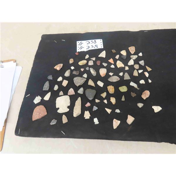 Quantity of Stone Arrowheads 