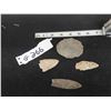 Image 1 : 4 Stone Arrowheads