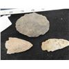 Image 4 : 4 Stone Arrowheads