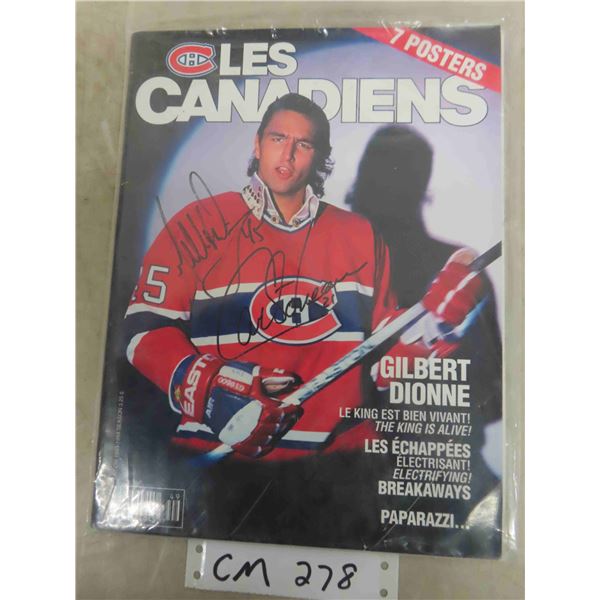 Montreal Canadians Signed Program