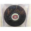 Image 2 : Serge Savard Signed Montreal Canadians Puck