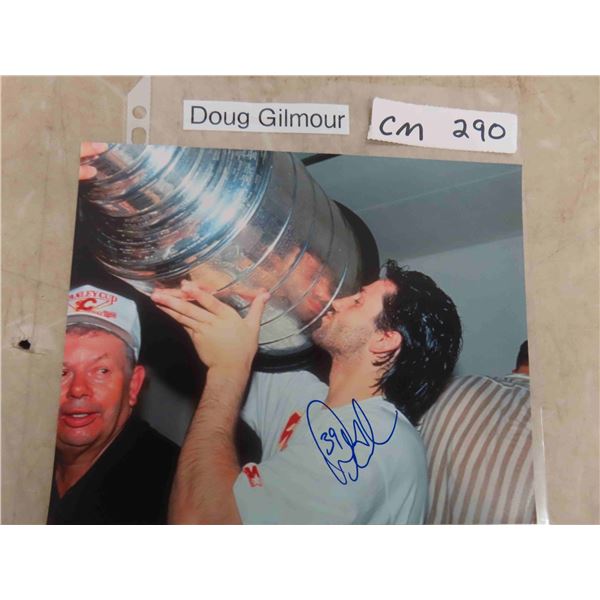 Doug Gilmour Signed 8'' x 10''