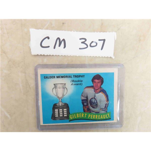 1971/72 Gilbert Perreault Calder Trophy