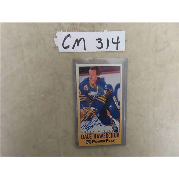 Dale Hawerchuk Signed Card