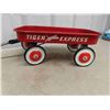 Image 4 : Vintage All Metal 'Tiger Express' Toy Wagon in Great Condition -Box is