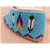 Image 4 : Vintage Pair of First Nations Heavily Beaded Moccasins *Excellent 