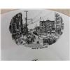 Image 3 : 3 Historical Winnipeg 100+ Years Old Items : 10'' Royal Albert Plate Showing Fort Garry