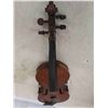 Image 3 : Antique Violin and Bow -Both in Good Condition, No Cracks or Breaks , Just 