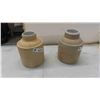 Image 1 : (2) 1 Gal Stoneware Food Storage Containers