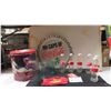 Image 1 : Big Coke Can, 6 Drink Bottles, 2 Glasses, Skull Hat, Deck of Cards, Paper Sign