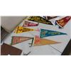 Image 4 : 9 Vintage Pennants ; Clear Lake, Bisset, Dauphin, Sandy Lake, Morden, Winnipegosis,