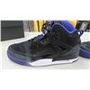 Image 5 : Vintage Air Jordan Spizike Black - Court Purple Sz 12 - New in Box