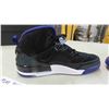 Image 6 : Vintage Air Jordan Spizike Black - Court Purple Sz 12 - New in Box