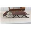 Image 3 : Decorative Sled 12" x 24", Knick Knack Shelf3.5" x 24" x 24"