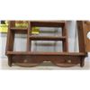 Image 8 : Decorative Sled 12" x 24", Knick Knack Shelf3.5" x 24" x 24"