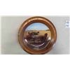 Image 6 : 3 Collector Plates ' Farming the Heartland' By Emmett Kaye - with Oak Framed